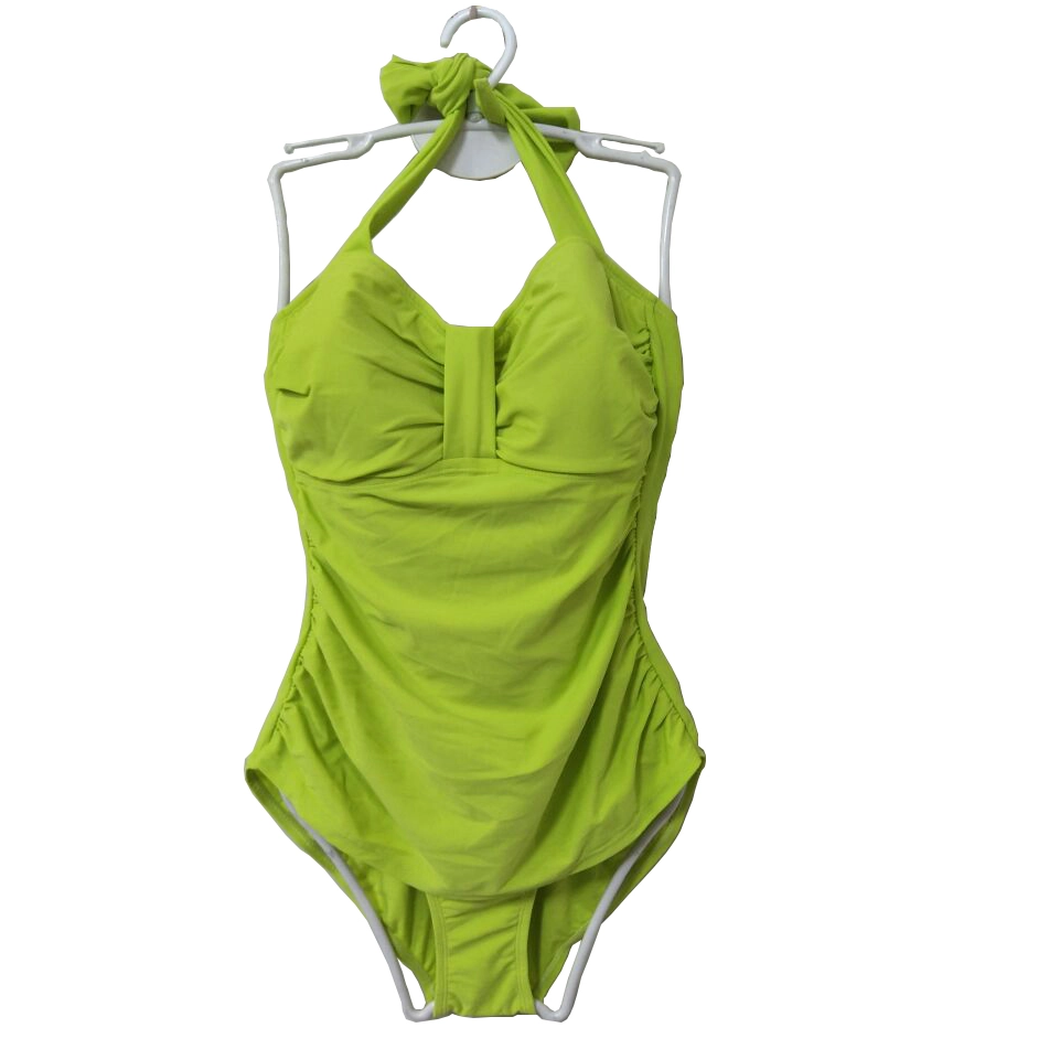 Maiô feminino de uma peça, roupa de praia sólida, pedidos OEM aceitos, personalizados disponíveis