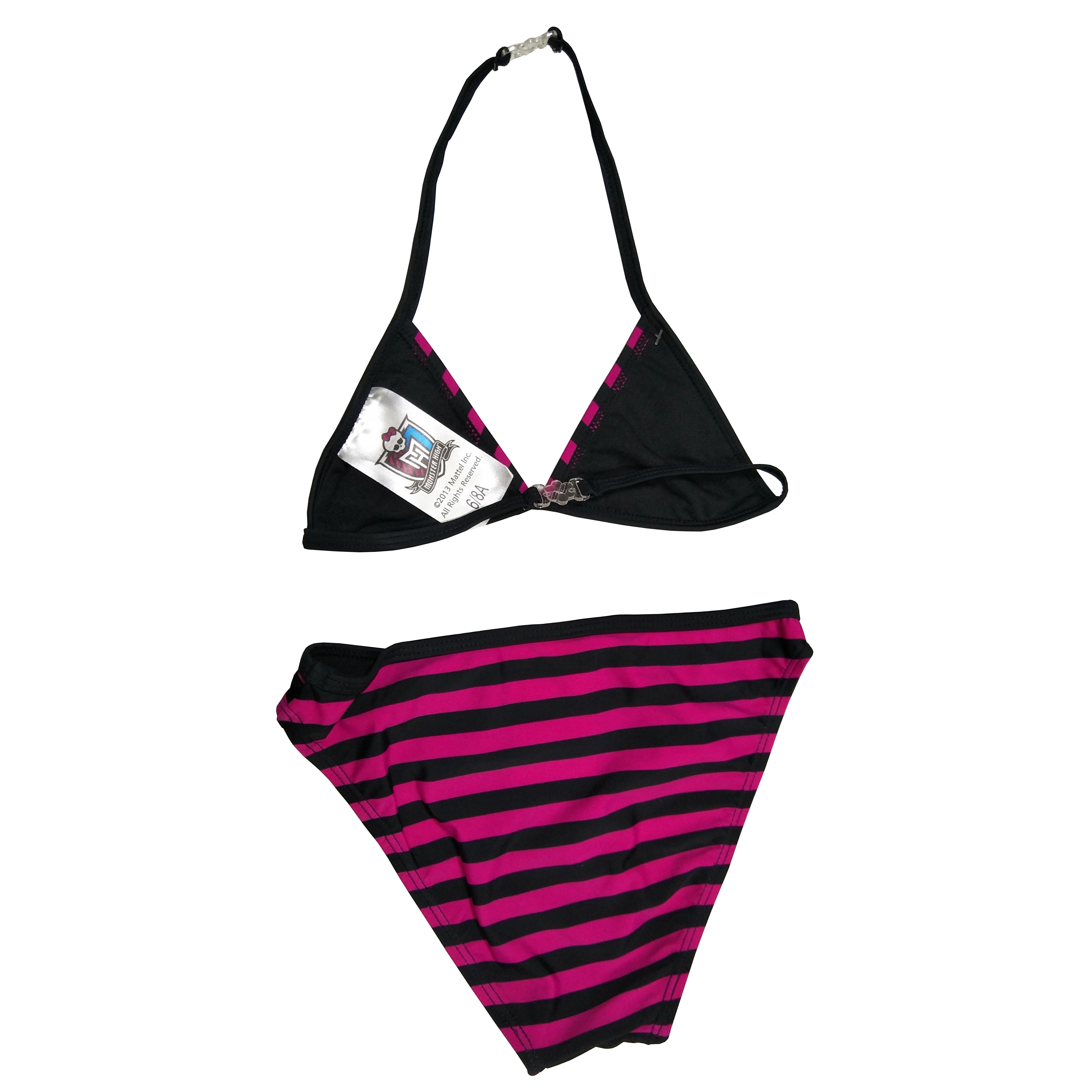 Biquíni para meninas, maiô de duas peças para meninas, roupa de banho infantil com AOP personalizado disponível, pedidos OEM aceitos