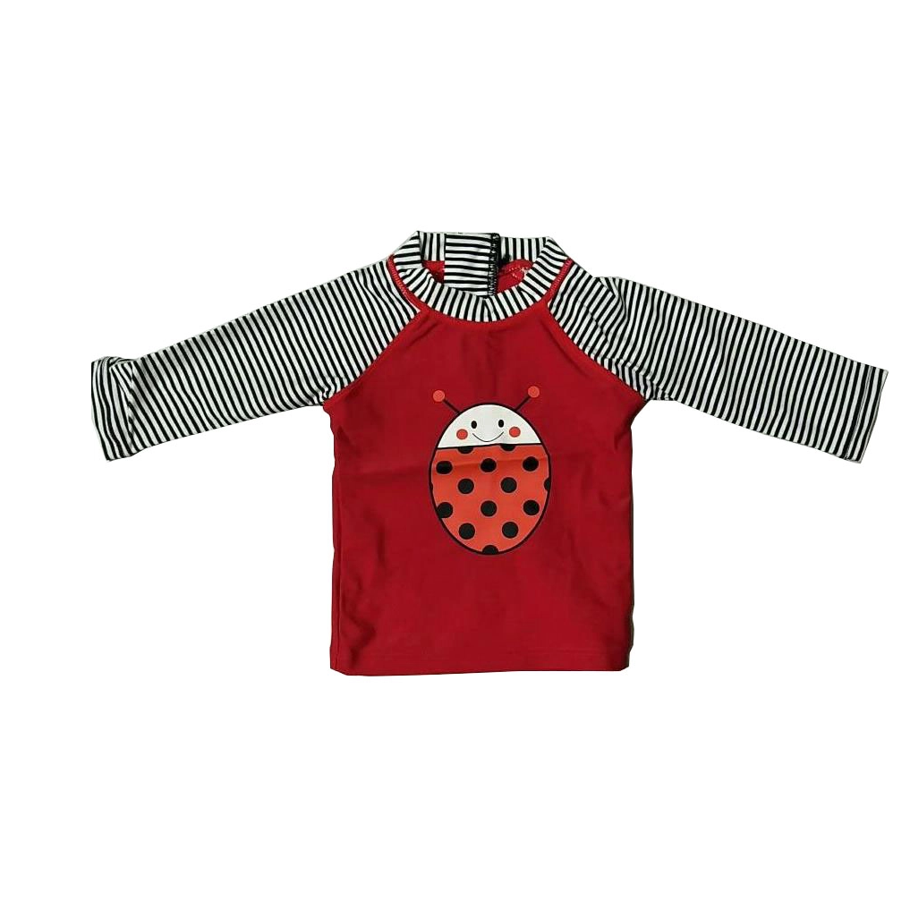 Meninas rashguard Crianças rashguard com mangas compridas bordado frontal roupa de praia roupa de banho roupa de banho Pedidos OEM aceitos