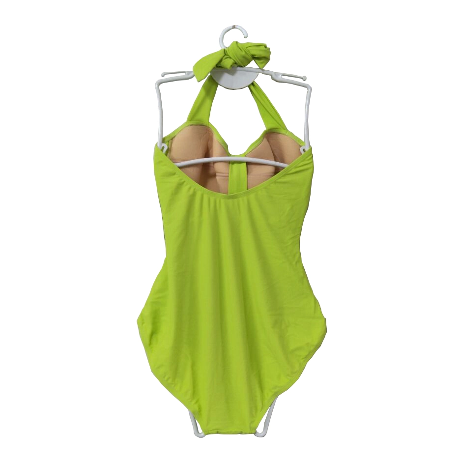 Maiô feminino de uma peça, roupa de praia sólida, pedidos OEM aceitos, personalizados disponíveis