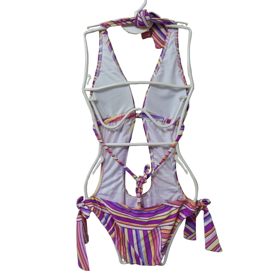 Fato de banho de senhora com laços laterais