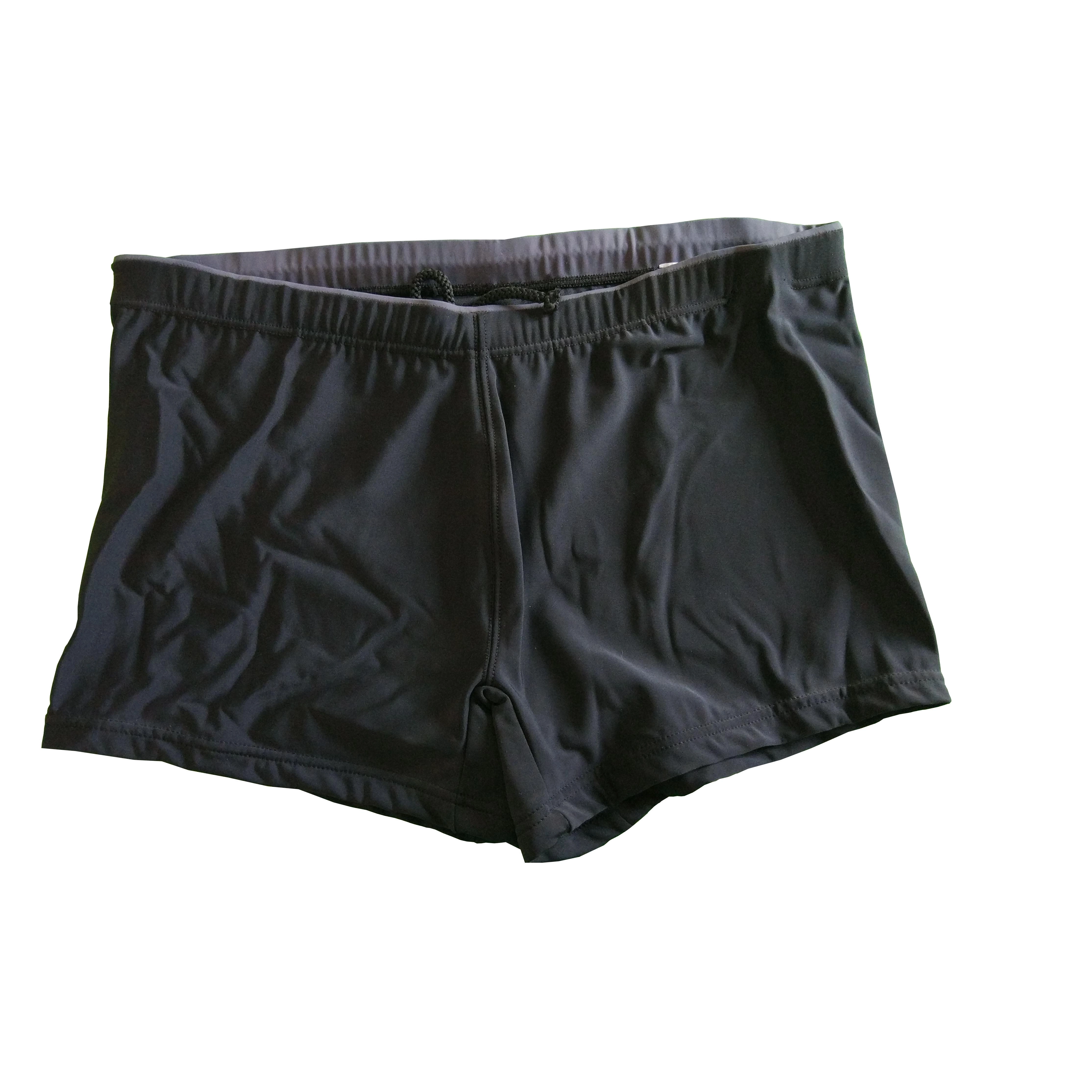 Maiô masculino de cor sólida, roupa de banho, roupa de praia, pedidos OEM aceitos, personalização disponível