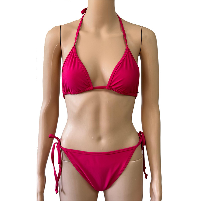 Biquíni feminino cor sólida