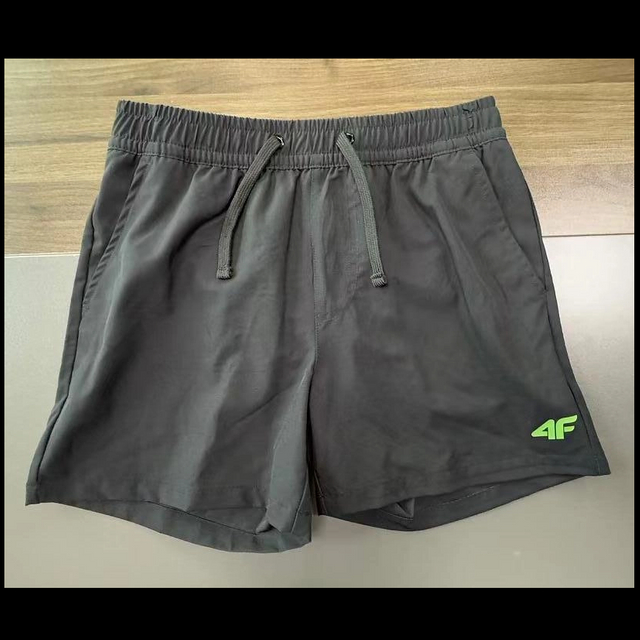 Calções de banho masculinos de cor sólida com estampa, trajes de banho para praia