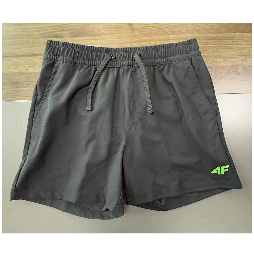 Calções de banho masculinos de cor sólida com estampa, trajes de banho para praia