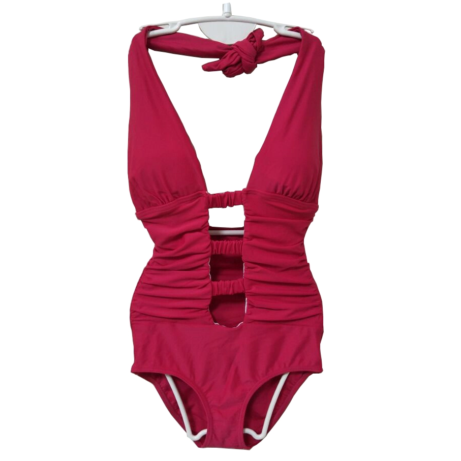 Maiô feminino de uma peça, roupa de praia, pedidos OEM aceitos, personalizados disponíveis
