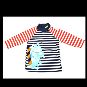  Rashguard infantil com bordado Maiô infantil com AOP personalizado disponível