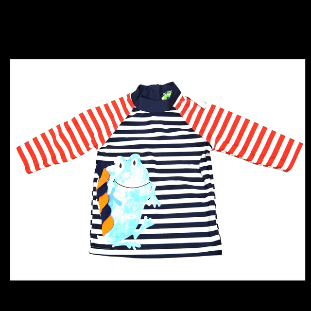  Rashguard infantil com bordado Maiô infantil com AOP personalizado disponível