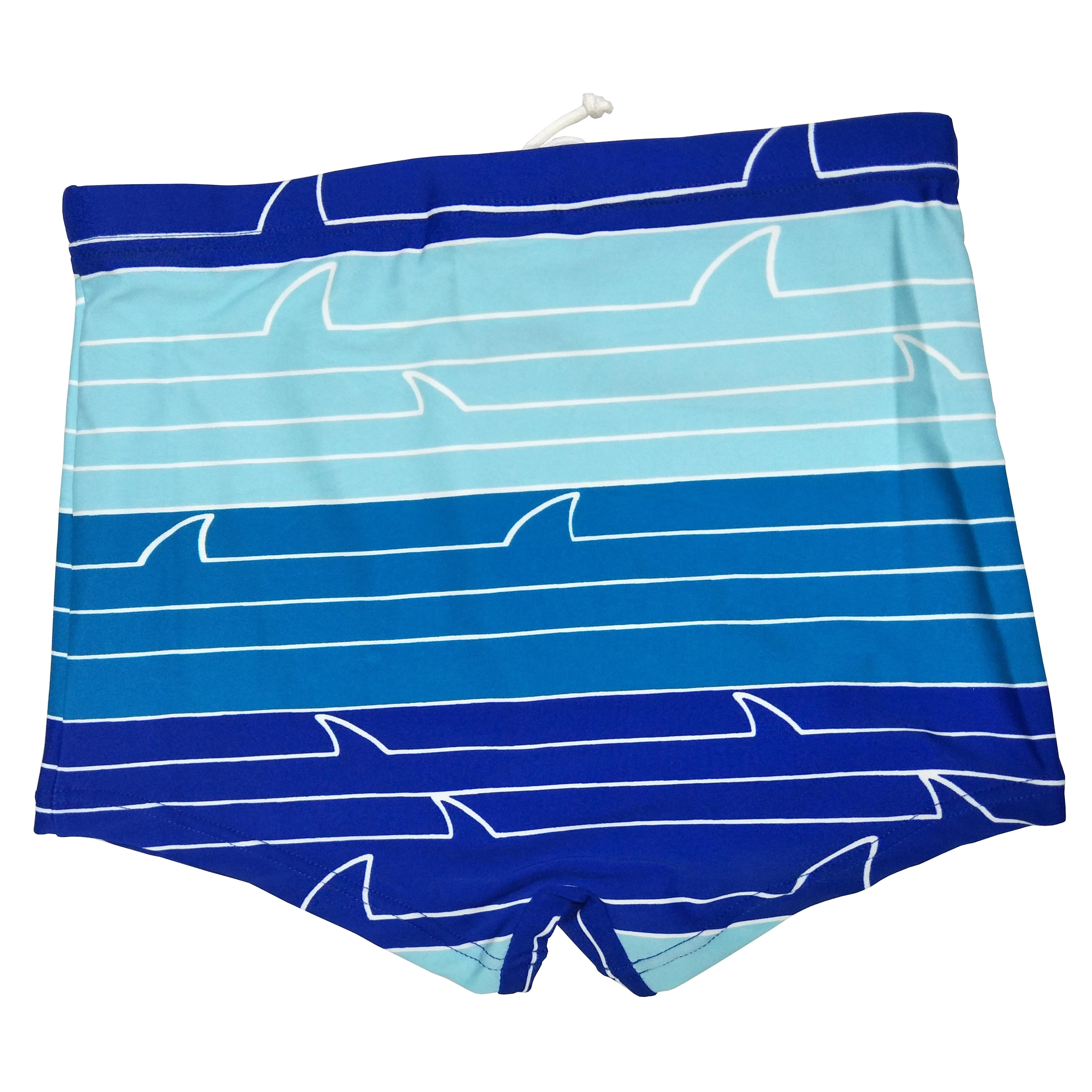 Sunga masculina com estampa listrada, roupa de banho para praia