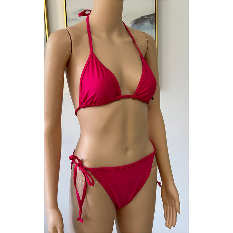 Biquíni feminino cor sólida