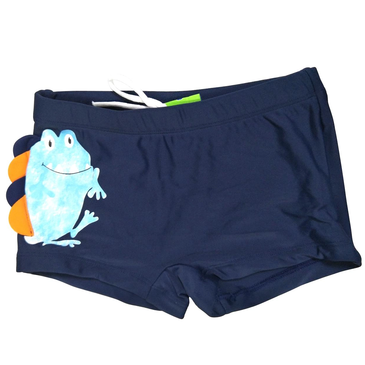 Calção de banho para meninos com bordado, roupa de banho para praia