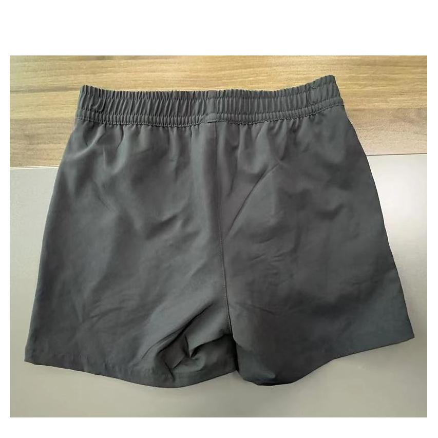 Calções de banho masculinos de cor sólida com estampa, trajes de banho para praia