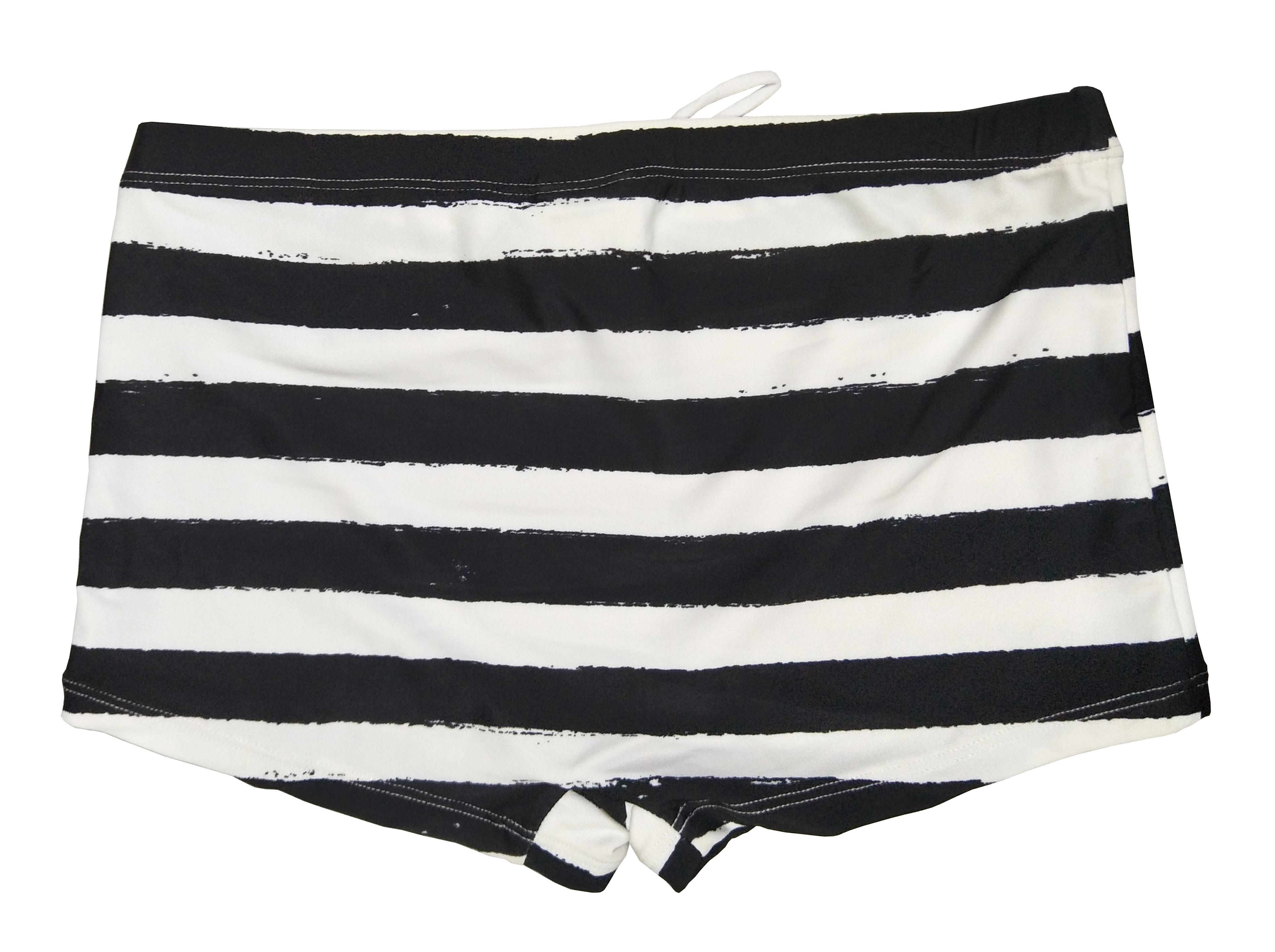 Calção de banho para meninos com estampa digital com estampa de borracha, roupa de banho para praia