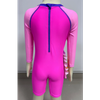  Maiô infantil Rashguard infantil aop com zíper traseiro personalizado disponível