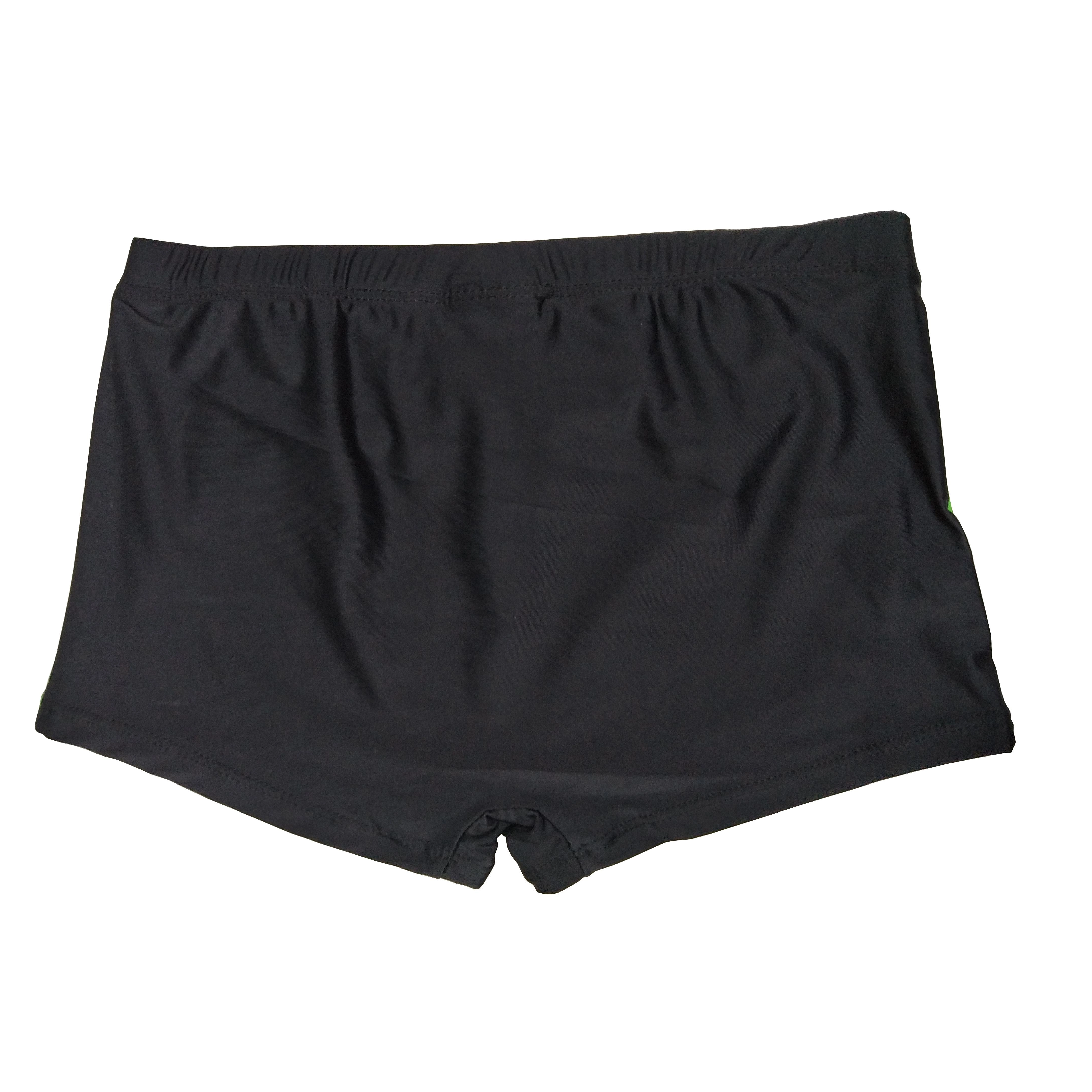 Calção de banho para meninos com estampa sólida, roupa de banho para praia